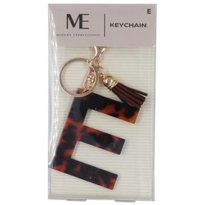 NWT Modern Expressions
Monogram Keychain, K